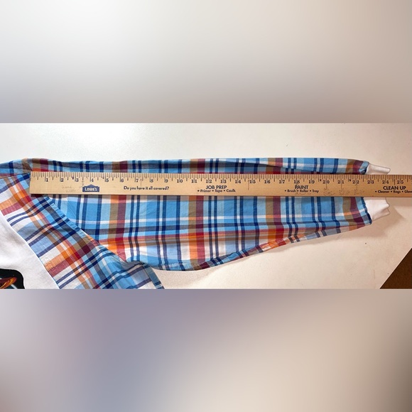 Mickey Mouse Space Upcycled Long Sleeve Shirt XL/2XL - Picture 10 of 10